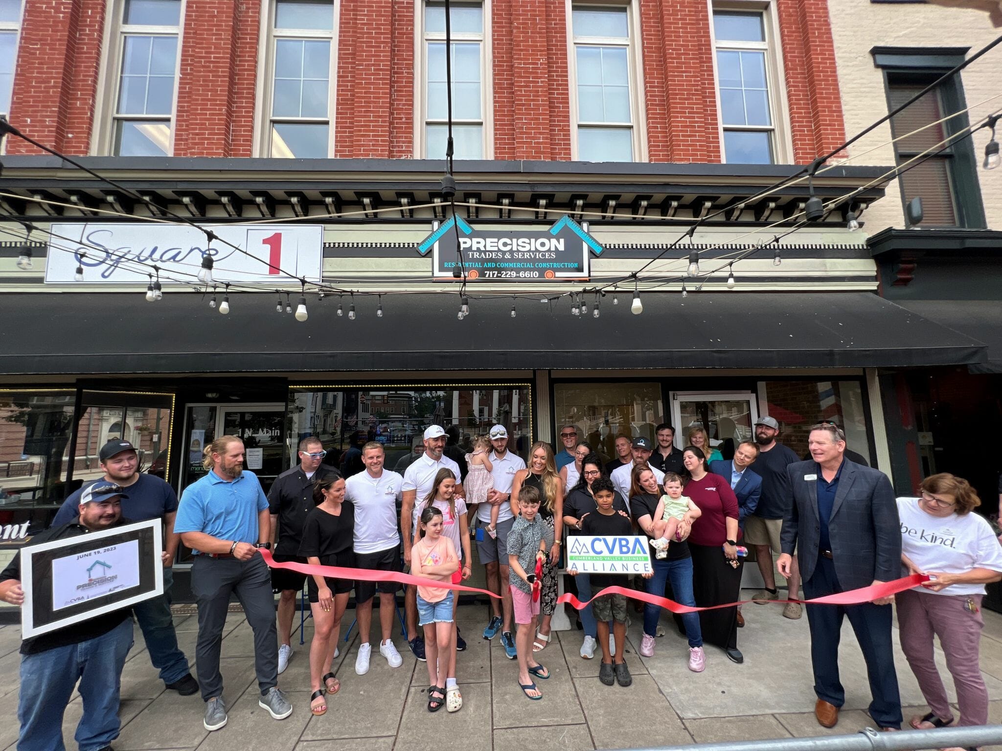 Ribbon Cutting Precision Trades & Services Cumberland Valley